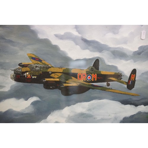 466 - Collection of aviation related prints to include a series of unframed RAF plane prints including a s... 