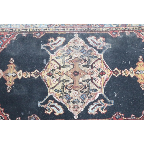 648 - Tabris Super red ground rug, with two central medallions within borders, 139 x 70cm and a red ground... 