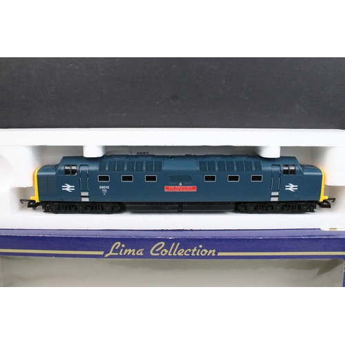 10 - Six boxed OO gauge locomotives to include 2 x Lima Collection (L208483 Australian Steam Locomotive C... 