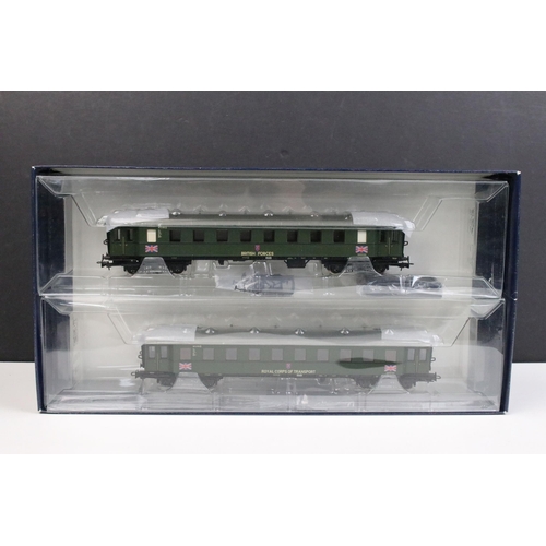 12 - Four boxed Liliput by Bachmann HO gauge Wagenset BR Rheinarmee Ep III coach packs to include 3 x L35... 