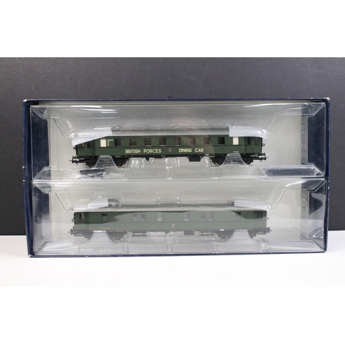 12 - Four boxed Liliput by Bachmann HO gauge Wagenset BR Rheinarmee Ep III coach packs to include 3 x L35... 