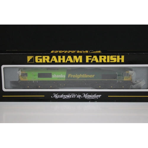 20 - Three boxed / cased Graham Farish N gauge locomotives to include 371251 Class 50 50004 Diesel St Vin... 