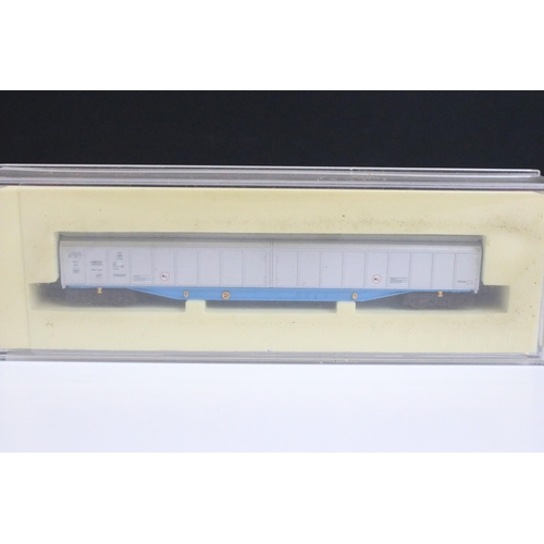 22 - Two boxed / cased Dapol N gauge locomotives to include ND006 CI73 South West 73109 and ND-071 Class ... 