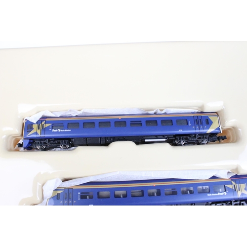 26 - Boxed Graham Farish N gauge 371551 158 2 Car DMU First Northwestern set