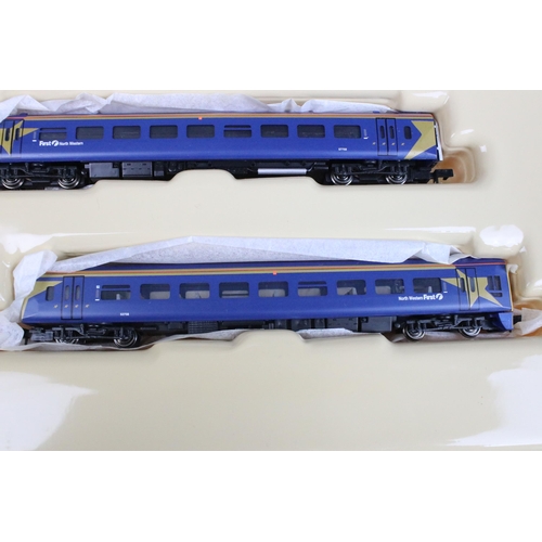 26 - Boxed Graham Farish N gauge 371551 158 2 Car DMU First Northwestern set