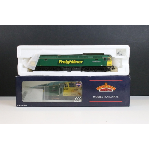 27 - Three boxed Bachmann OO gauge locomotives to include 32-728 Class 66 Diesel 66612 Forth Radier Freig... 