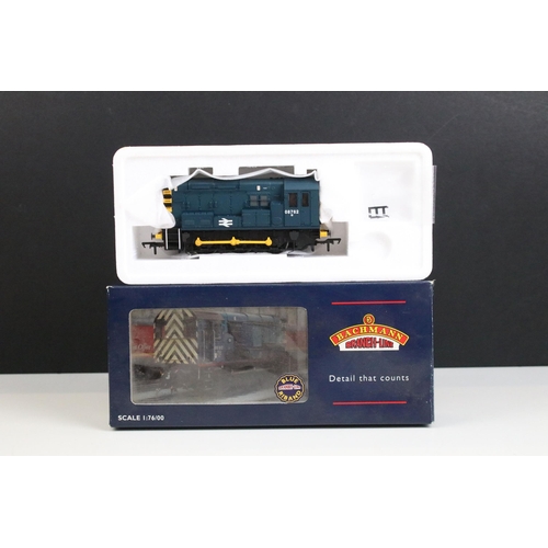 28 - Four boxed Bachmann OO gauge locomotives to include 32-775 Class 37/0 Diesel BR Blue Split Head Code... 