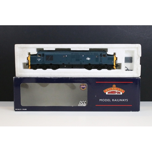 28 - Four boxed Bachmann OO gauge locomotives to include 32-775 Class 37/0 Diesel BR Blue Split Head Code... 