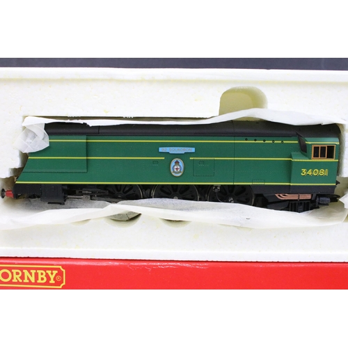 4 - Two boxed Hornby OO gauge Super Detail locomotives to include R2230 LMS 4-6-2 Duchess Class Duchess ... 