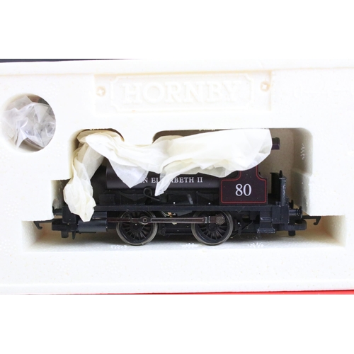 5 - Six boxed Hornby OO gauge locomotives to include R2855 BR 0-6-0ST Class J94 68010, R2597 Class 0F 0-... 