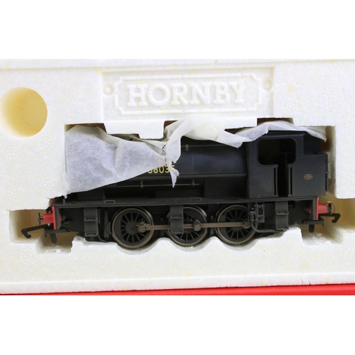 5 - Six boxed Hornby OO gauge locomotives to include R2855 BR 0-6-0ST Class J94 68010, R2597 Class 0F 0-... 