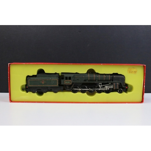 9 - Five boxed Hornby / Triang OO gauge locomotives to include R2223 BR Fowler 2-6-4T Class 4P Locomotiv... 