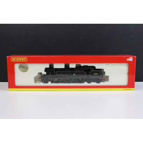 9 - Five boxed Hornby / Triang OO gauge locomotives to include R2223 BR Fowler 2-6-4T Class 4P Locomotiv... 