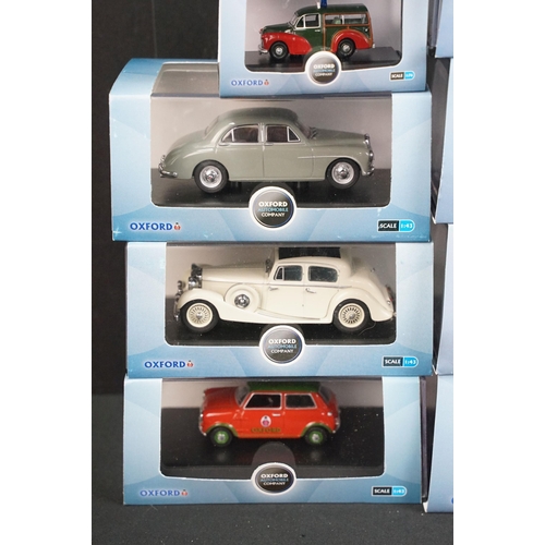 100 - 41 Boxed / Cased Oxford Diecast Automobile Company diecast models, all ex