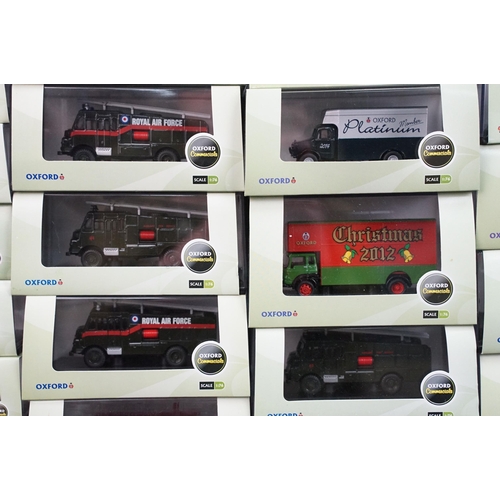101 - 57 Boxed / cased Oxford Diecast Commercials diecast models, all ex