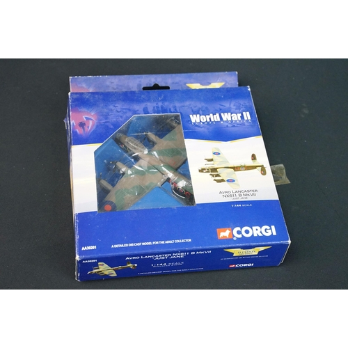 103 - Eight boxed Corgi Aviation Archive diecast models to include 6 x 1/72 (World War II Europe & Africa ... 