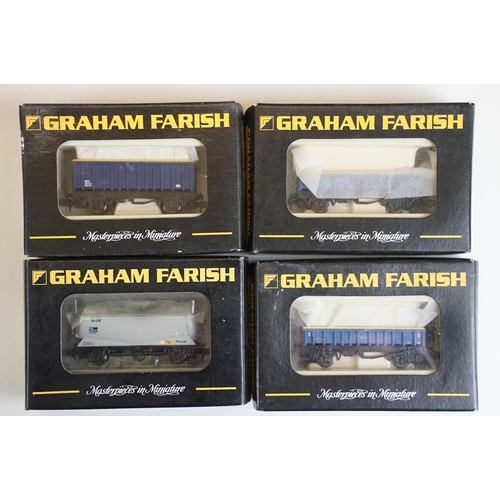 25 - 27 Boxed Graham Farish N gauge items of rolling stock to include 0802 Mk2 TSO2E Regional, 373-554 10... 