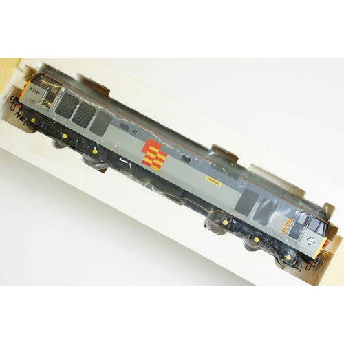 29 - Boxed Hornby ltd edn R2434 BR Railfreight Sector Class 50 Locomotive 50149 Defiance Rail Express exc... 