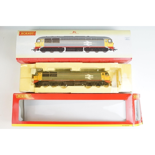 31 - Four boxed Hornby OO gauge locomotives to include R2646 BR Railfreight Co Co Diesel Electric Class 5... 