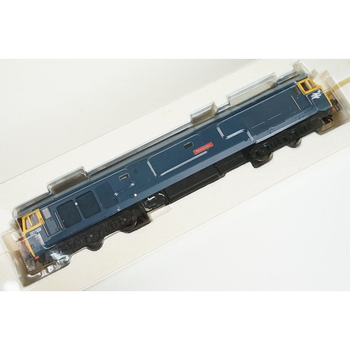 38 - Boxed Hornby OO gauge R2348 BR Co Co Diesel Electric Resolution Class 50 locomotive plus Mainline We... 