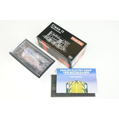 39 - Boxed Heljan Model Rail OO gauge MR-502 Longmoor Military Railway 878 Basra Class 11 Diesel Locomoti... 