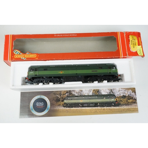 42 - Four boxed OO gauge locomotives to include 3 x Hornby (R2175 BR 4-6-2 Britannia Class 7MT Locomotive... 