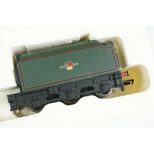 42 - Four boxed OO gauge locomotives to include 3 x Hornby (R2175 BR 4-6-2 Britannia Class 7MT Locomotive... 