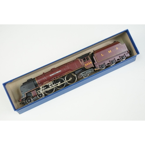 43 - Nine OO gauge locomotives to include Hornby Duchess of Abercorn, Airfix Caerphilly Castle, Triang R3... 