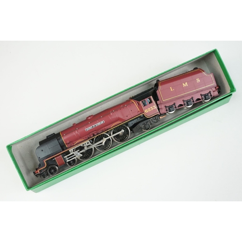 43 - Nine OO gauge locomotives to include Hornby Duchess of Abercorn, Airfix Caerphilly Castle, Triang R3... 