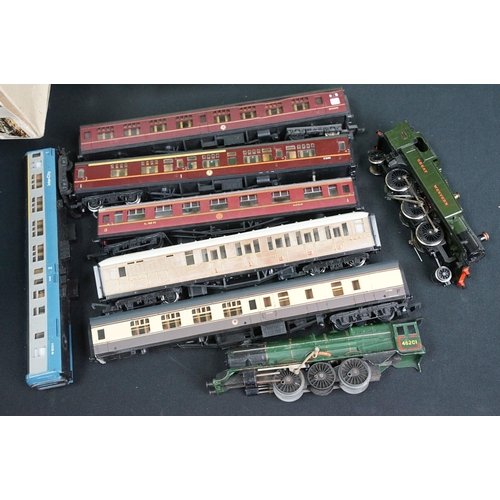 45 - Large quantity of OO gauge model railway accessories to include 2 x boxed Hornby R8082 HM 4000+ Cont... 