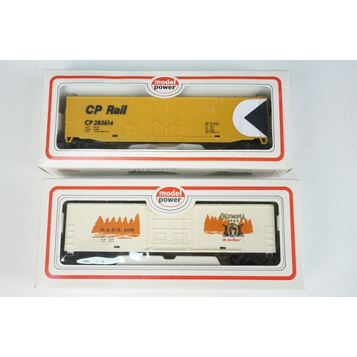 47 - Boxed Life Like Trains HO gauge 6900 AUST GM Locomotive plus 22 x boxed HO gauge items of rolling st... 