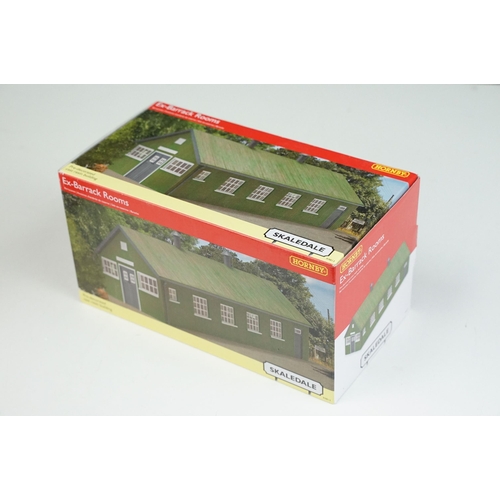 48 - 14 Boxed OO gauge trackside buildings & accessories to include 4 x Hornby Skaledale (R9813, R8611, &... 