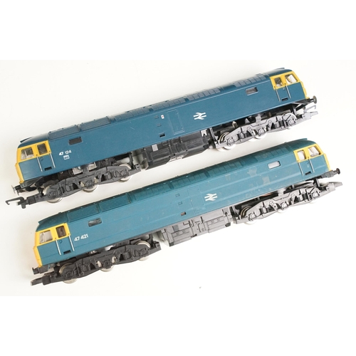 51 - 13 OO / HO gauge locomotives to include 2 x Hornby Railfreight, Mehano Santa Fe, AHH SNCF, Hornby Ci... 