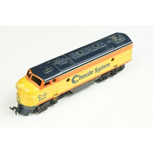 51 - 13 OO / HO gauge locomotives to include 2 x Hornby Railfreight, Mehano Santa Fe, AHH SNCF, Hornby Ci... 