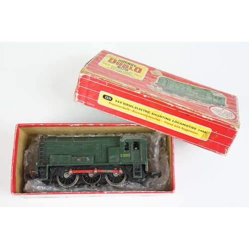 52 - Four HO / OO gauge locomotives to include Fleischmann 4170 DB 01220 locomotive, boxed Hornby Dublo 2... 