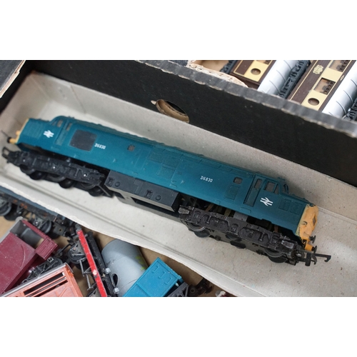 57 - Around 90 OO / HO gauge items of rolling stock featuring coaches, tankers and wagons including Lima,... 