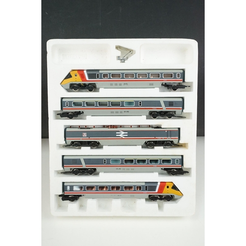 62 - Boxed Hornby OO gauge R794 Advanced Passenger Train Pack, complete, box a touch tatty with damage