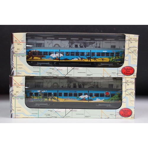 67 - Three boxed EFE Exclusive First Editions diecast model sets to include 80106 / 80006, 80105 / 80005 ... 