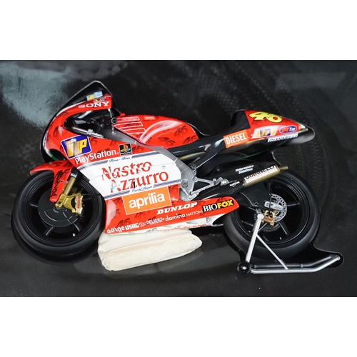 69 - Boxed Paul's Model Art Minichamps 1/12 Classic Bike Series No 36 Valentino Rossi Collection Aprilia ... 
