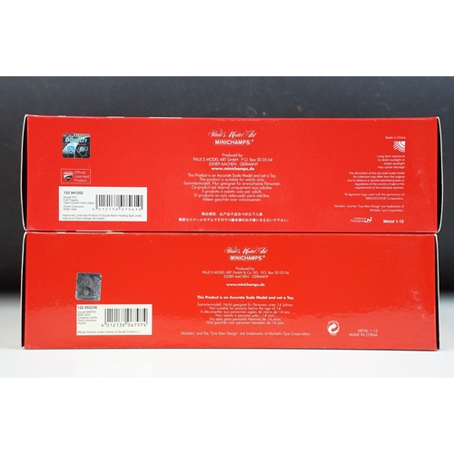 73 - Autograph - Two boxed Paul's Model Art Minichamps 1/12 diecast model bikes to include 122 941202 Duc... 