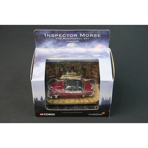 83 - Six boxed Corgi diecast models to include Only Fools and Horses CC99111 Ford Capri & Reliant Regal S... 