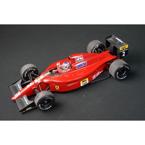 84 - Boxed Exoto Grand Prix Classics Ferrari 641/2 diecast model, appearing complete, vg