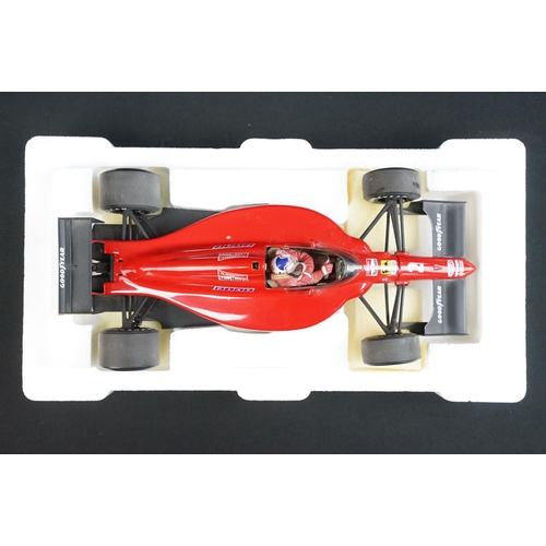 84 - Boxed Exoto Grand Prix Classics Ferrari 641/2 diecast model, appearing complete, vg