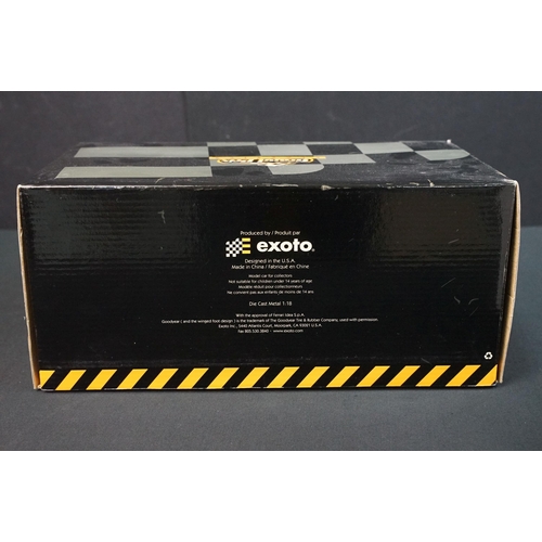 84 - Boxed Exoto Grand Prix Classics Ferrari 641/2 diecast model, appearing complete, vg