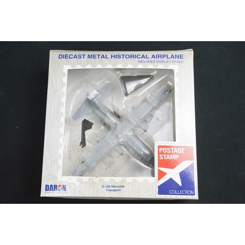 85 - 18 Boxed diecast & plastic model planes to include Dragon, Collectors Aircraft Models, WM, Herpa, Bo... 