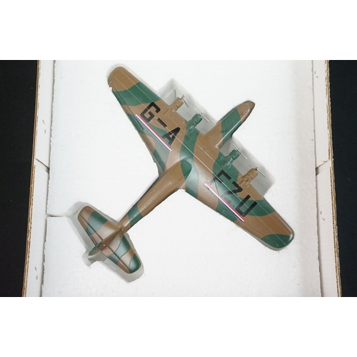 85 - 18 Boxed diecast & plastic model planes to include Dragon, Collectors Aircraft Models, WM, Herpa, Bo... 