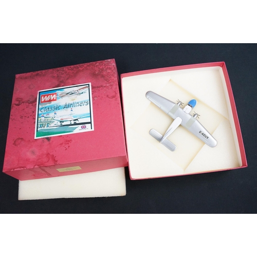 85 - 18 Boxed diecast & plastic model planes to include Dragon, Collectors Aircraft Models, WM, Herpa, Bo... 