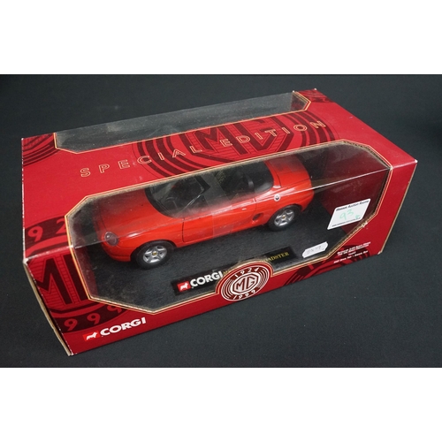 93 - Four boxed 1/18 diecast models to include Beanstalk Group James Bond 007 Jaguar XKR Roadster, Sun St... 