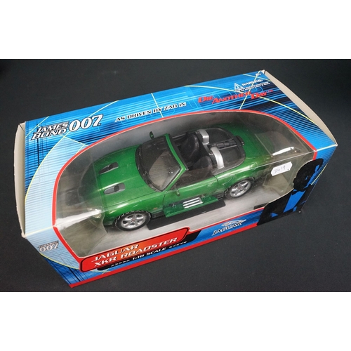 93 - Four boxed 1/18 diecast models to include Beanstalk Group James Bond 007 Jaguar XKR Roadster, Sun St... 
