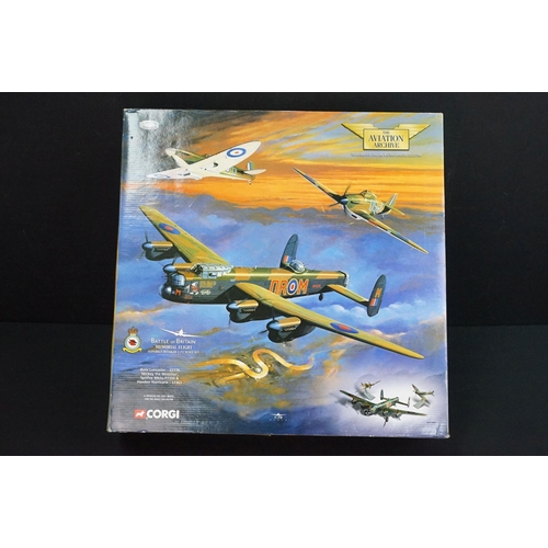95 - Two boxed 1/72 Corgi Aviation Archive diecast models to include AA32602 Battle of Britain Memorial F... 